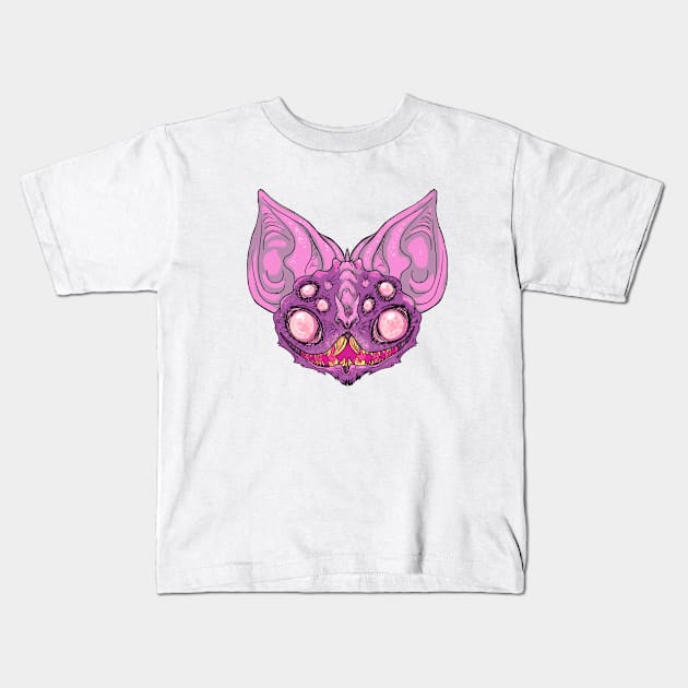 Mutant Bat Kids T-Shirt by yodelbat